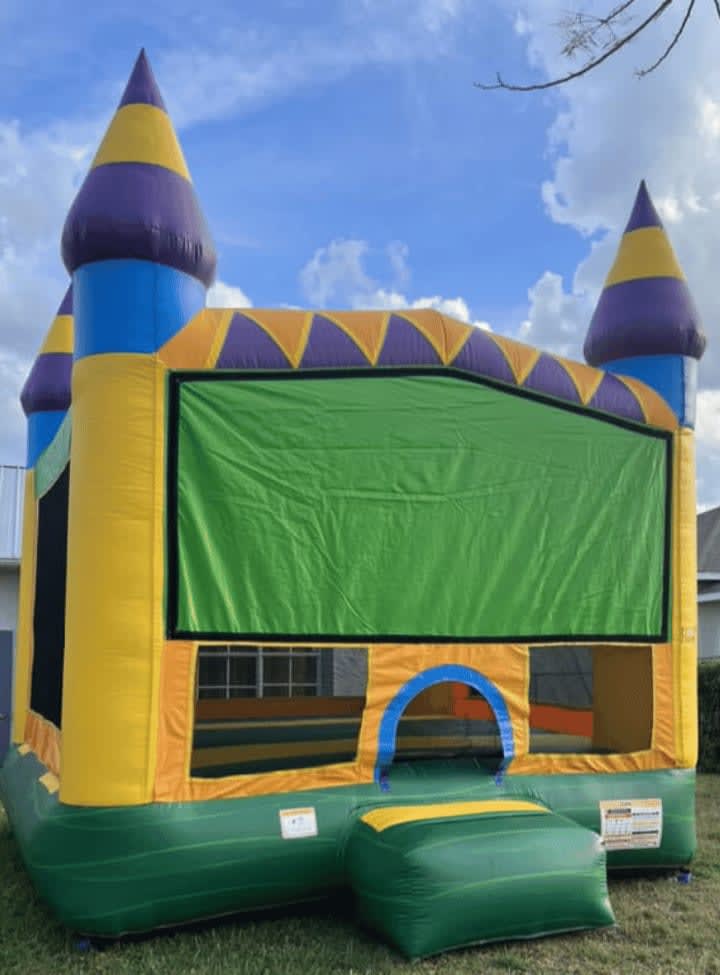 Extra Large Birthday Balloon Bounce House — photo 3