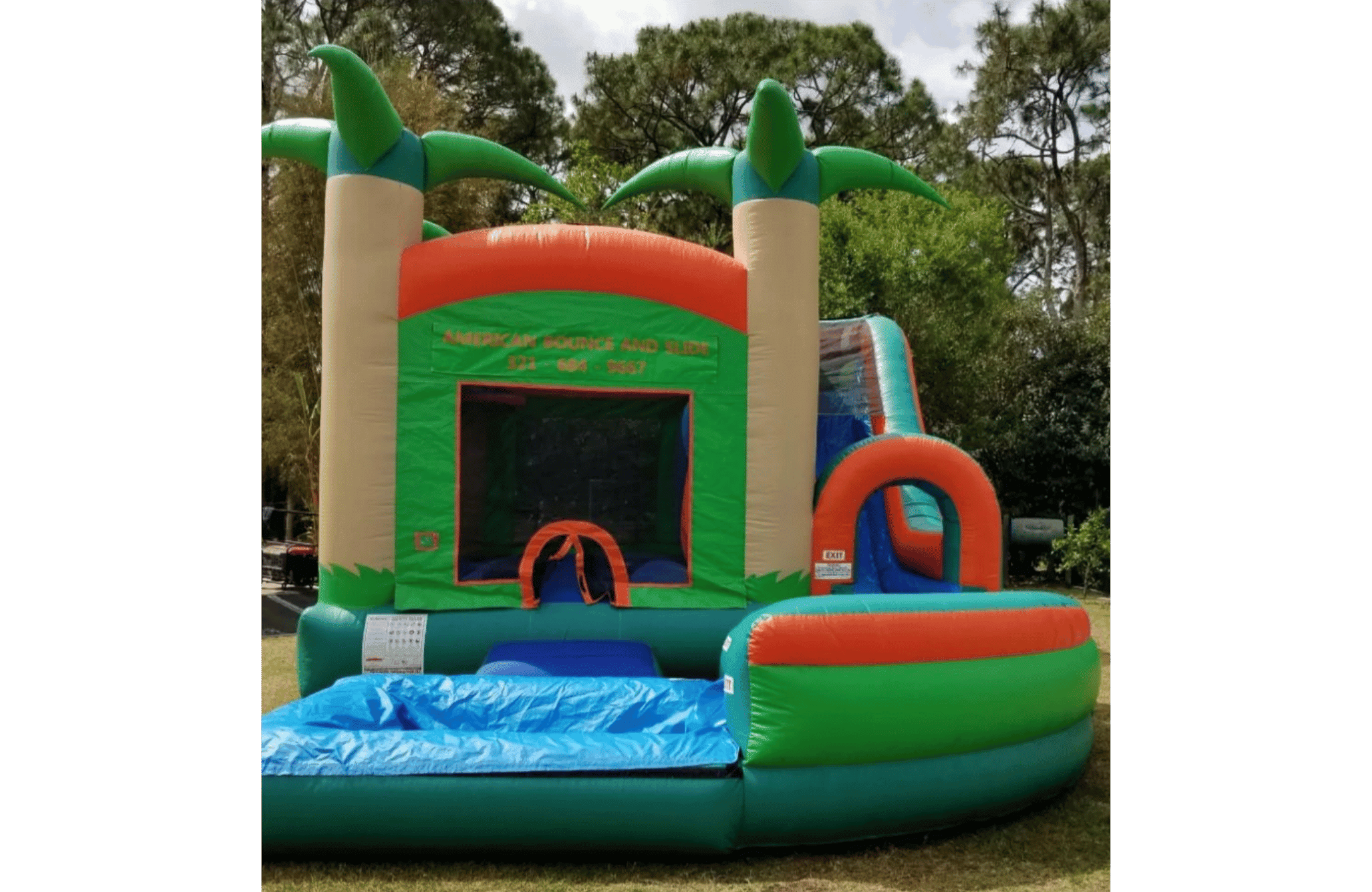 Tropical Jump 'n Splash combo wet or dry — photo 2